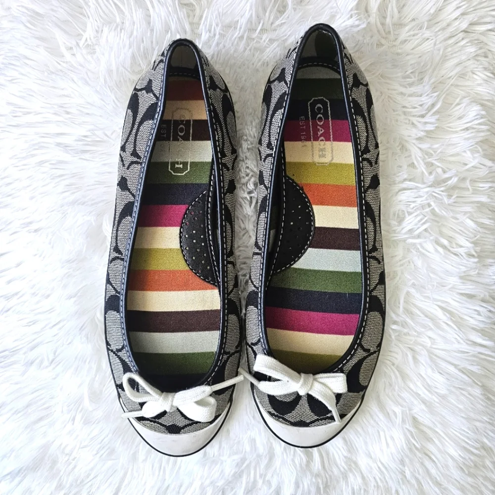 Coach Melisa Ballerina Flats - Picture 1 of 5